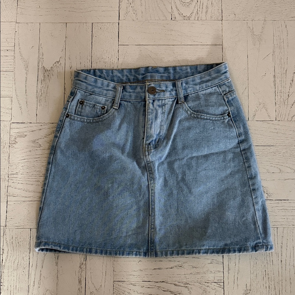 Denim Blue Women's Skirt